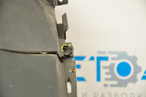 Torpedo front panel without AIRBAG Ford Escape MK3 13-16 prerest black titanium broken fastener, broken bar