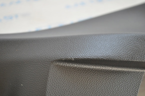 Rear pillar trim lower left Ford Fiesta 11-19 4d black, scratch