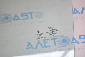 Front left door glass Ford Fiesta 11-19