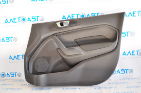 Door trim card front right Ford Fiesta 11-19 black plastic, scratch