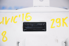 Instrument cluster Honda Civic X FC 16-17 29k