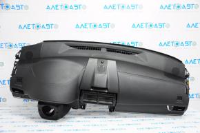 Torpedo front panel without AIRBAG Toyota Camry v50 12-14 usa black, cut on leather