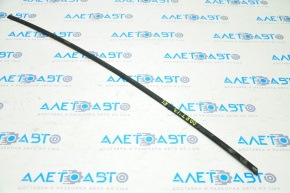 Rear left glass seal trim Dodge Dart 13-16 black gloss