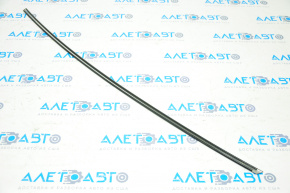 Rear left glass seal trim Dodge Dart 13-16 black gloss