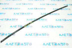 Rear right glass seal trim Dodge Dart 13-16 black gloss