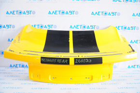 Ford Mustang mk6 15-23 coupe trunk lid for spoiler, butt, yellow H3