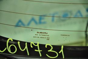 Rear glass of the trunk door Subaru Outback 15-19