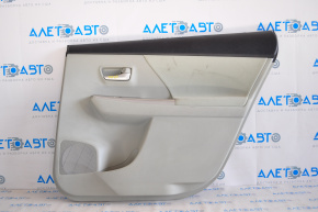 Door trim card rear right Toyota Prius V 12-14 rag gray, scratch