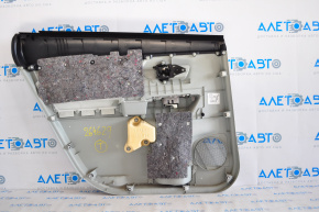 Door trim card rear right Toyota Prius V 12-14 rag gray, scratch