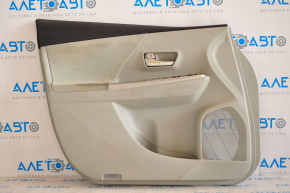 Door trim card front left Toyota Prius V 12-17 gray with gray insert cloth, for cleaning