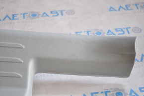 Door sill trim rear left inner Toyota Prius V 12-14 gray, scratches
