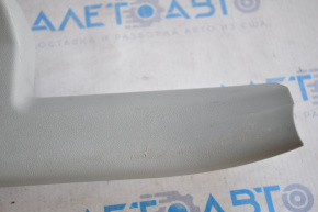 Door sill trim rear right inner Toyota Prius V 12-14 gray, scratch