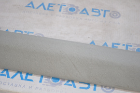 Door sill trim front left inner Toyota Prius V 12-14 gray, worn
