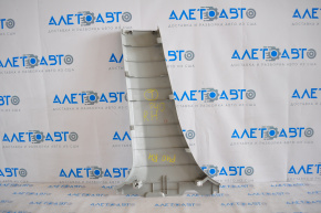Lower right center pillar trim for Toyota Prius V 12-14 gray