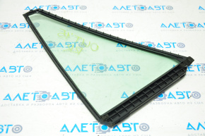 Subaru Outback 15-19 green tint rear right triangle door glass with seal