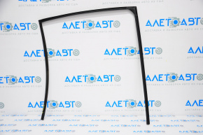 Rear left glass seal Subaru XV Crosstrek 13-17