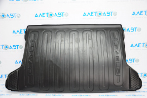 Trunk carpet Subaru XV Crosstrek 13-17 black, rubber,