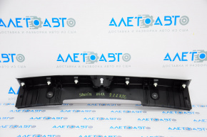 Subaru XV Crosstrek 13-17 trunk opening trim black, scratches
