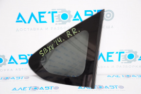 Rear right blind glass window Subaru XV Crosstrek 13-17