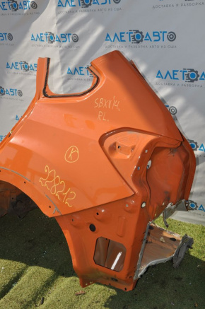 Quarter wing rear left Subaru XV Crosstrek 13-17 orange