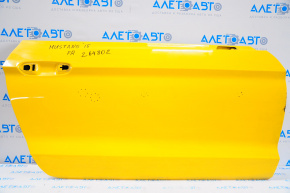 Door bare front right Ford Mustang mk6 15-23 yellow H3, pokes