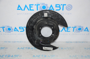 Rear left brake disc cover Kia Optima 16-20 with parking brake mechanism