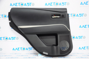 Door trim card rear left Lexus RX350 RX450h 10-10 black, armrest gray, type 1, cut