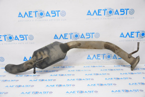 Lexus RX450h 10-15 rear muffler with barrel