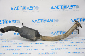 Lexus RX450h 10-15 rear muffler with barrel