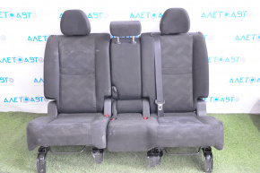 Rear row of seats 2 row Nissan Rogue 14-16 cloth black