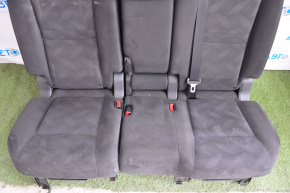Rear row of seats 2 row Nissan Rogue 14-16 cloth black