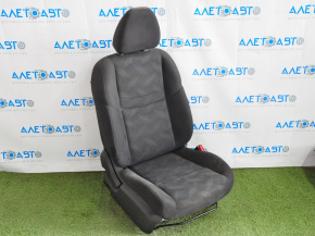 Passenger seat Nissan Rogue 14-15 without airbag, mechanical, cloth black
