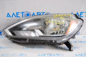 Headlight front left Nissan Sentra 16-19 naked rest, USA