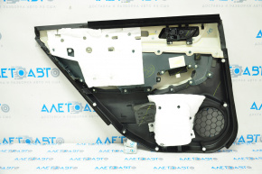 Door trim card rear right Subaru Outback 15-16 black leather