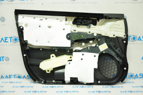 Door trim card front right Subaru Outback 15-16 black leather