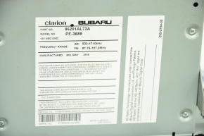 Radio tape recorder Subaru Outback 15-16 Clarion