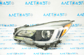 Headlight front left Subaru Outback 15-17 bare dorest halogen dark