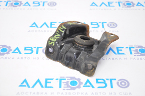 Radiator support lower left Subaru XV Crosstrek 13-15 with bracket, rubber + metal