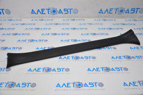 Door sill trim front left Subaru XV Crosstrek 13-17 black, scratches