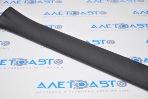 Door sill trim front left Subaru XV Crosstrek 13-17 black, scratches