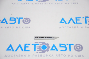 Emblem rear SYMMETRICAL Subaru XV Crosstrek 13-17