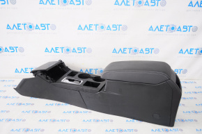 Subaru Outback 15-19 center console with armrest and cup holders, black