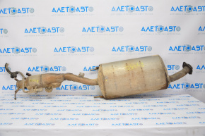 Exhaust line middle part with heater Lexus RX450h 10-15 without catalytic converter