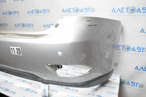 Bare rear bumper Lexus RX350 RX450h 10-15 silver, scratches, holes