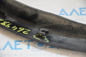 Front right fender arch trim Nissan Rogue 14-20 dented, broken mount