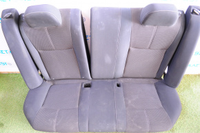 Rear row of seats 2nd row Nissan Sentra 13-15 cloth black, burnt