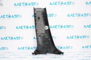 Lexus RX350 RX450h 10-15 black lower right center pillar trim
