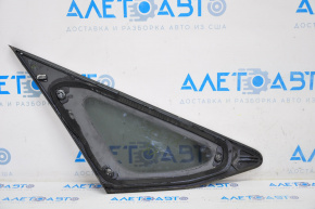 Rear right window, blind glass, Lexus RX350 RX450h 10-15 chrome