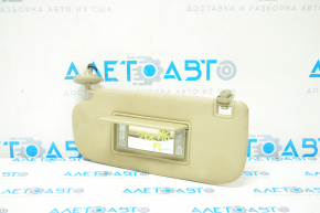 Left visor Jeep Grand Cherokee WK2 11-21 beige