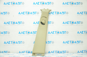 Center pillar trim upper belt right Jeep Grand Cherokee WK2 11-15 beige